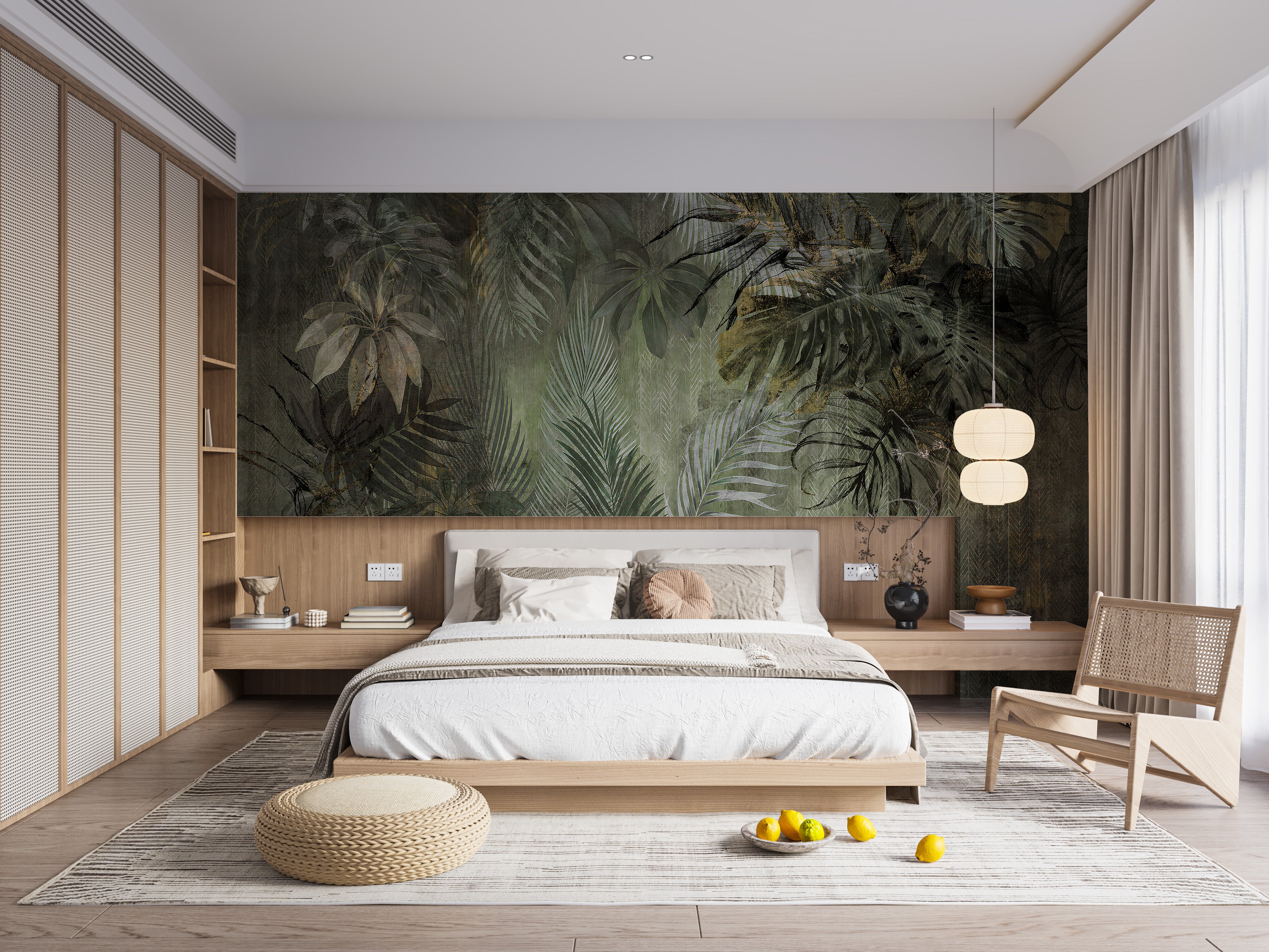 Tropical wallpaper for stylish modern walls