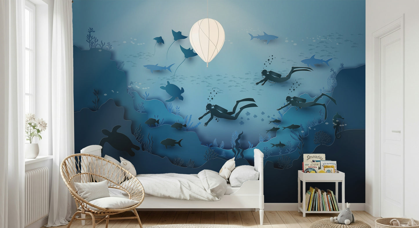 Deep Ocean Wall Mural
