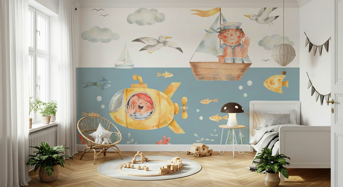 Undersea Adventure Wall Mural