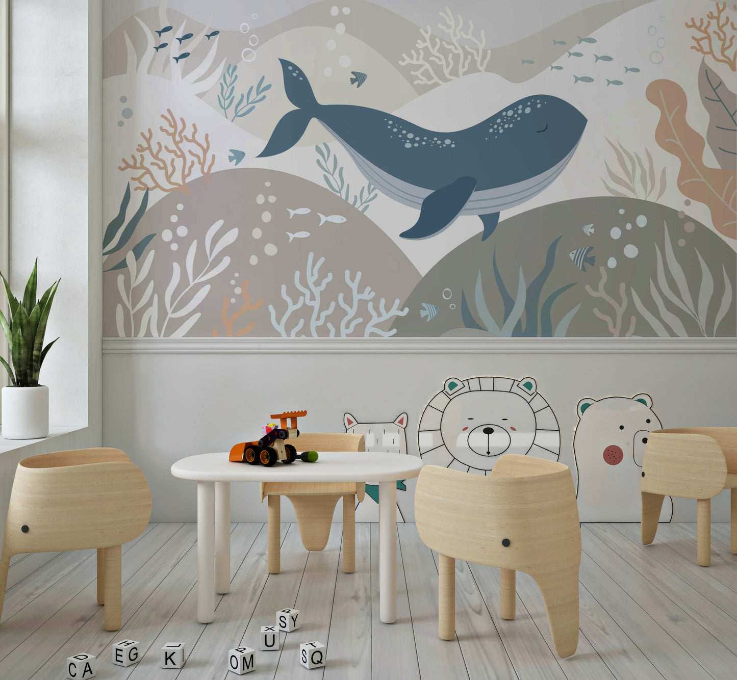 Gentle Giants of the Deep Wall Mural