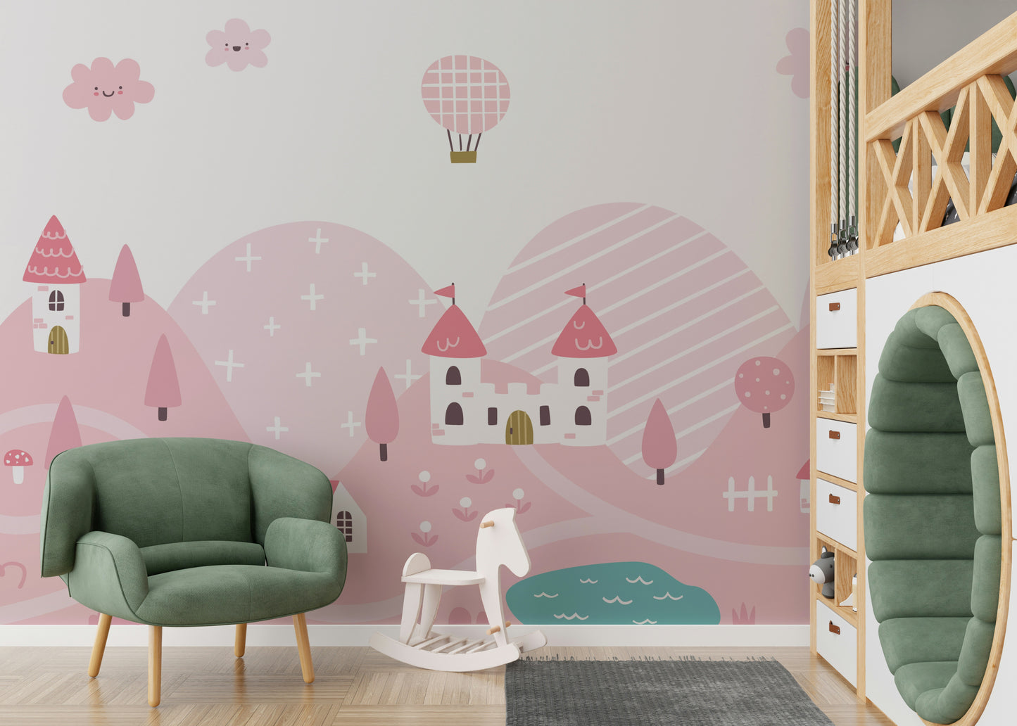 Storybook Valley Wall Mural