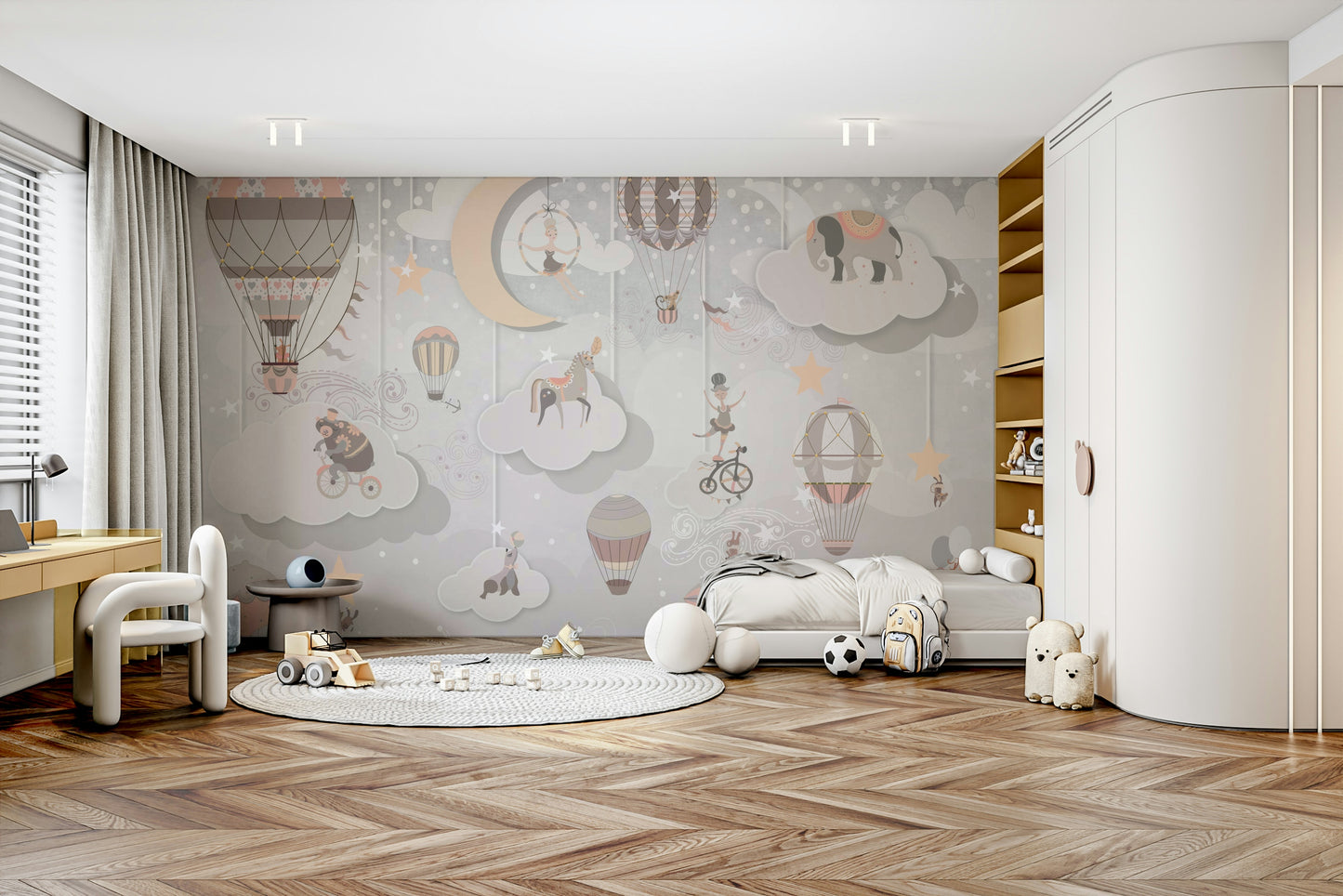 Dreamscape Circus Wall Mural