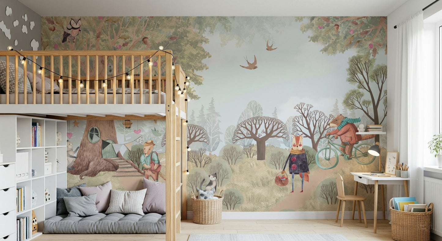 Fairytale Forest Wall Mural