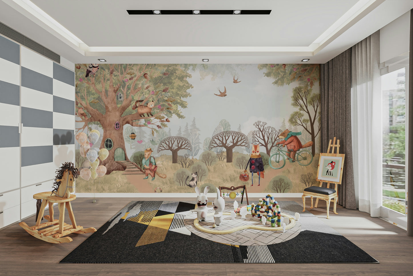 Fairytale Forest Wall Mural