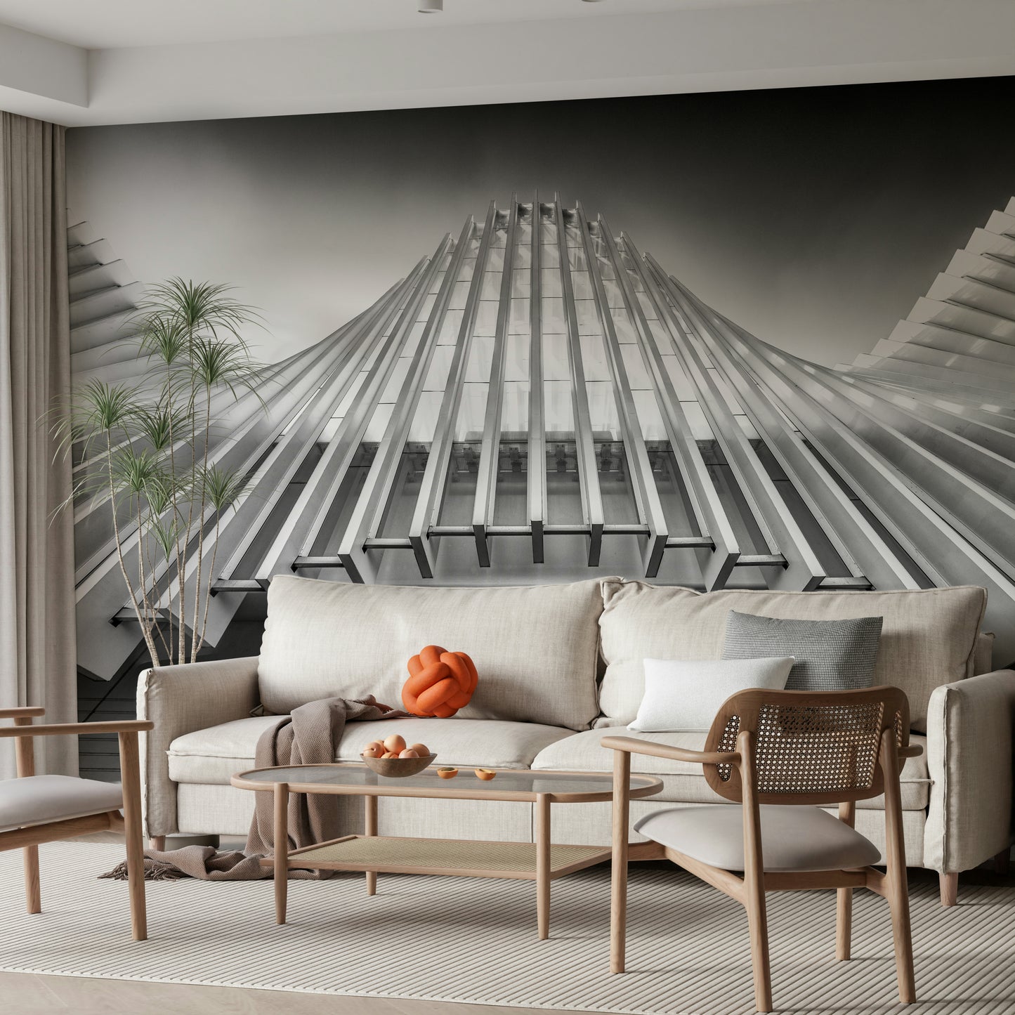 Architectural Ascent Wall Mural
