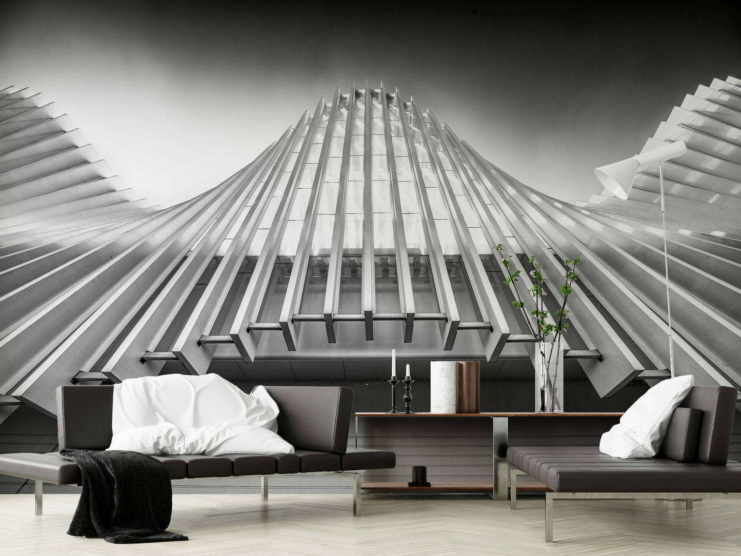 Architectural Ascent Wall Mural