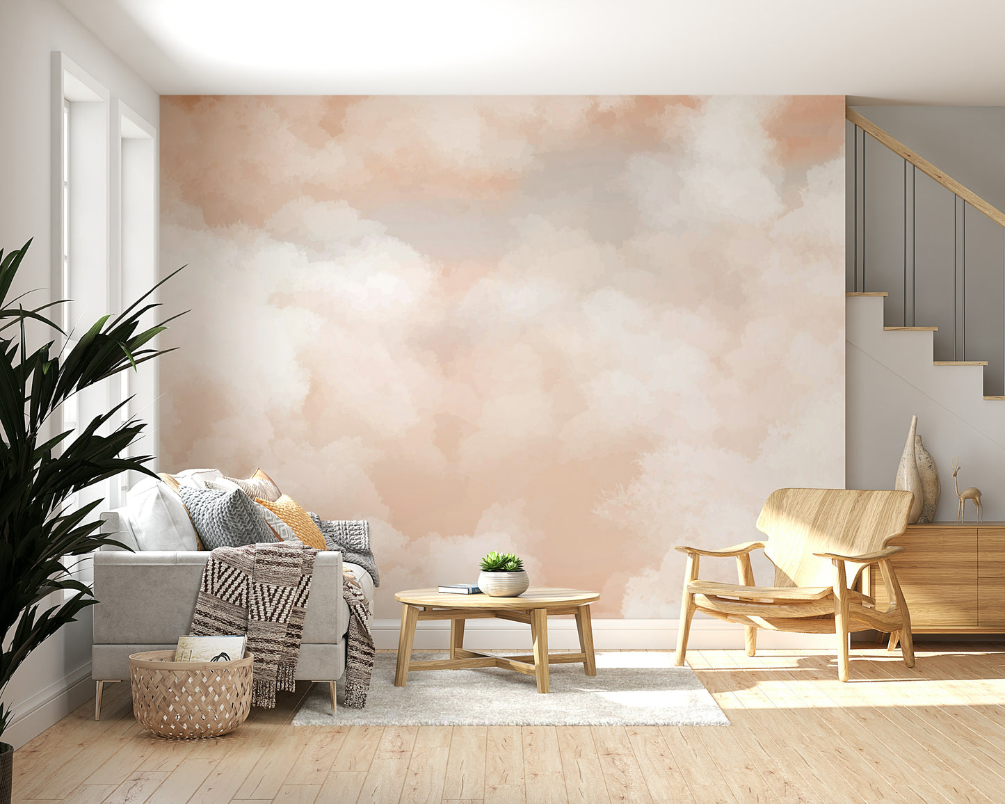 The style is peaceful and feels very connected to nature.