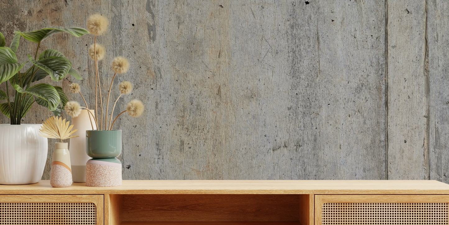 The style is industrial and minimalist, making the space feel authentic and cool.