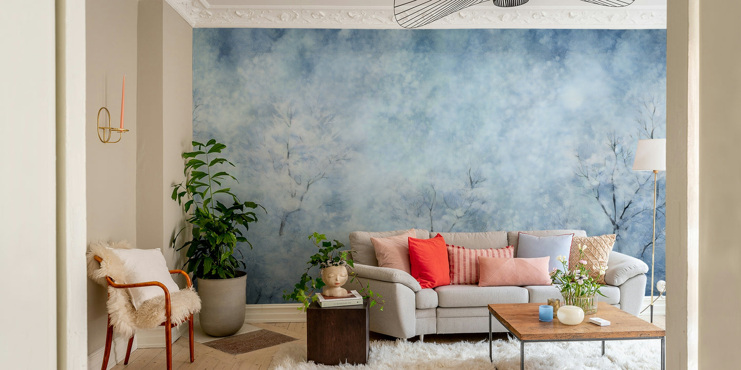 The style is minimalist and elegant, with a focus on simple forms.