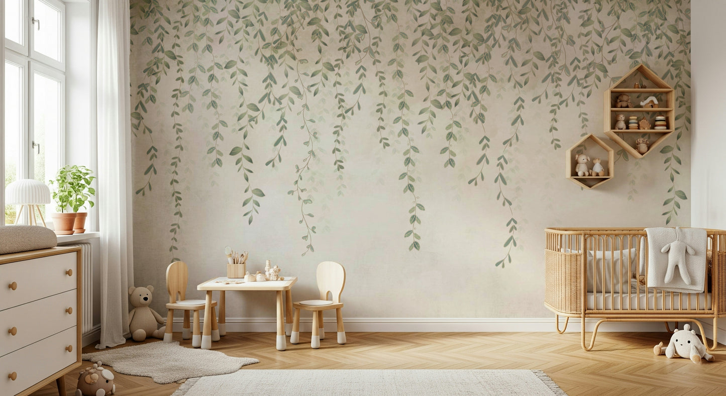 The background has a soft, light texture that makes the tree stand out.