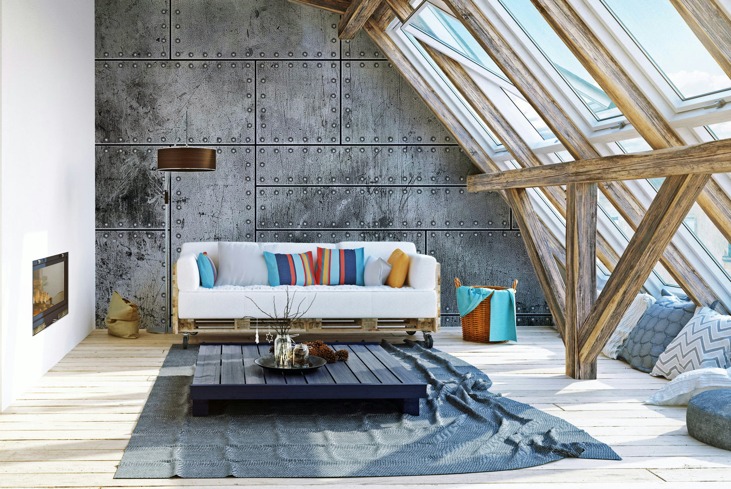 The design gives a feeling of quiet, natural beauty.