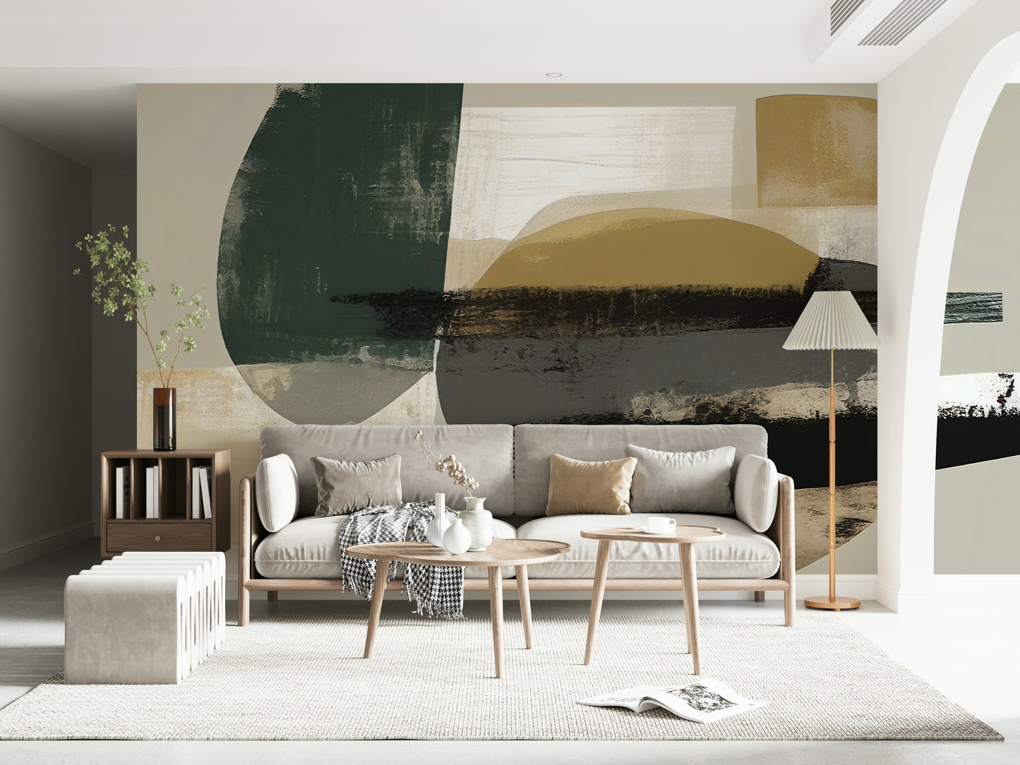 The style is artistic and modern.