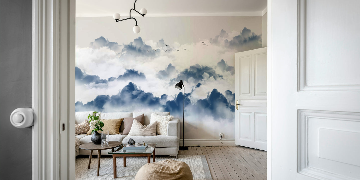 The colors are soft, muted tones of black and white.