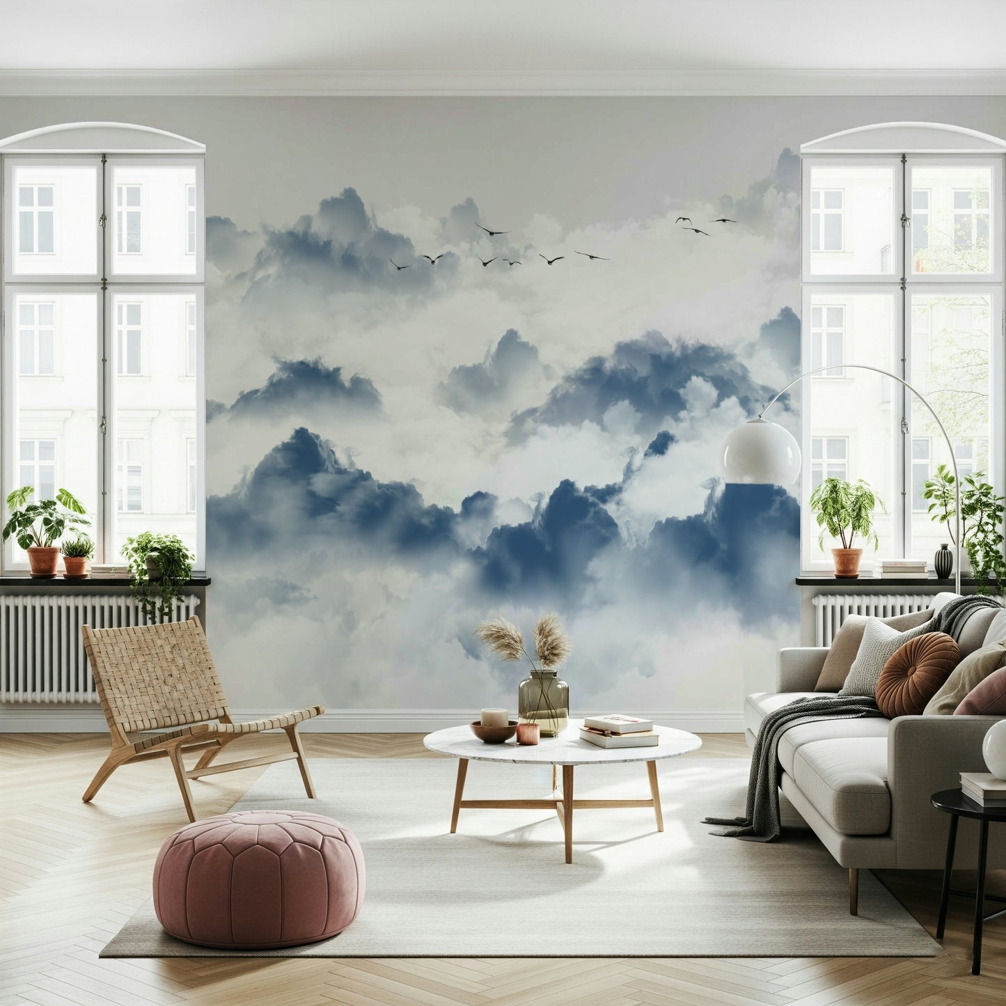 The mood is peaceful and serene.