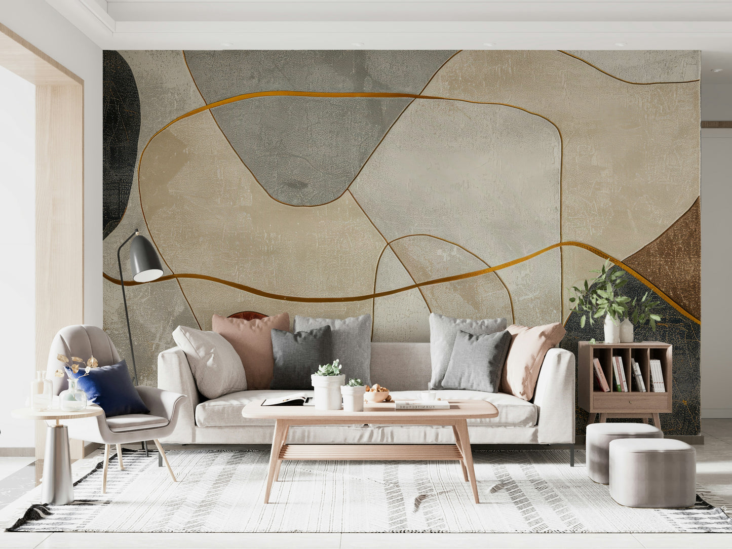 The style is artistic and modern.