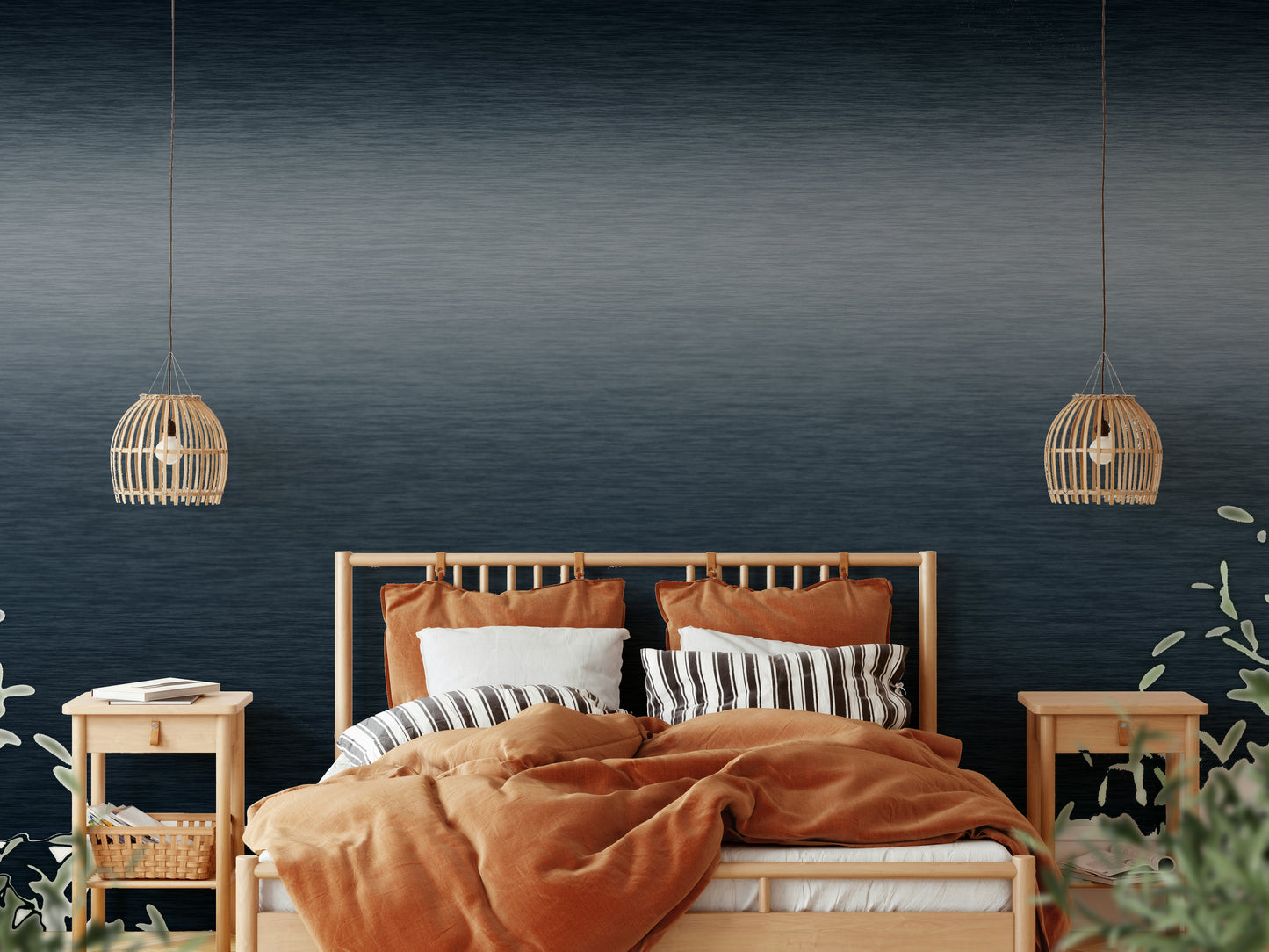The mood is peaceful and serene.