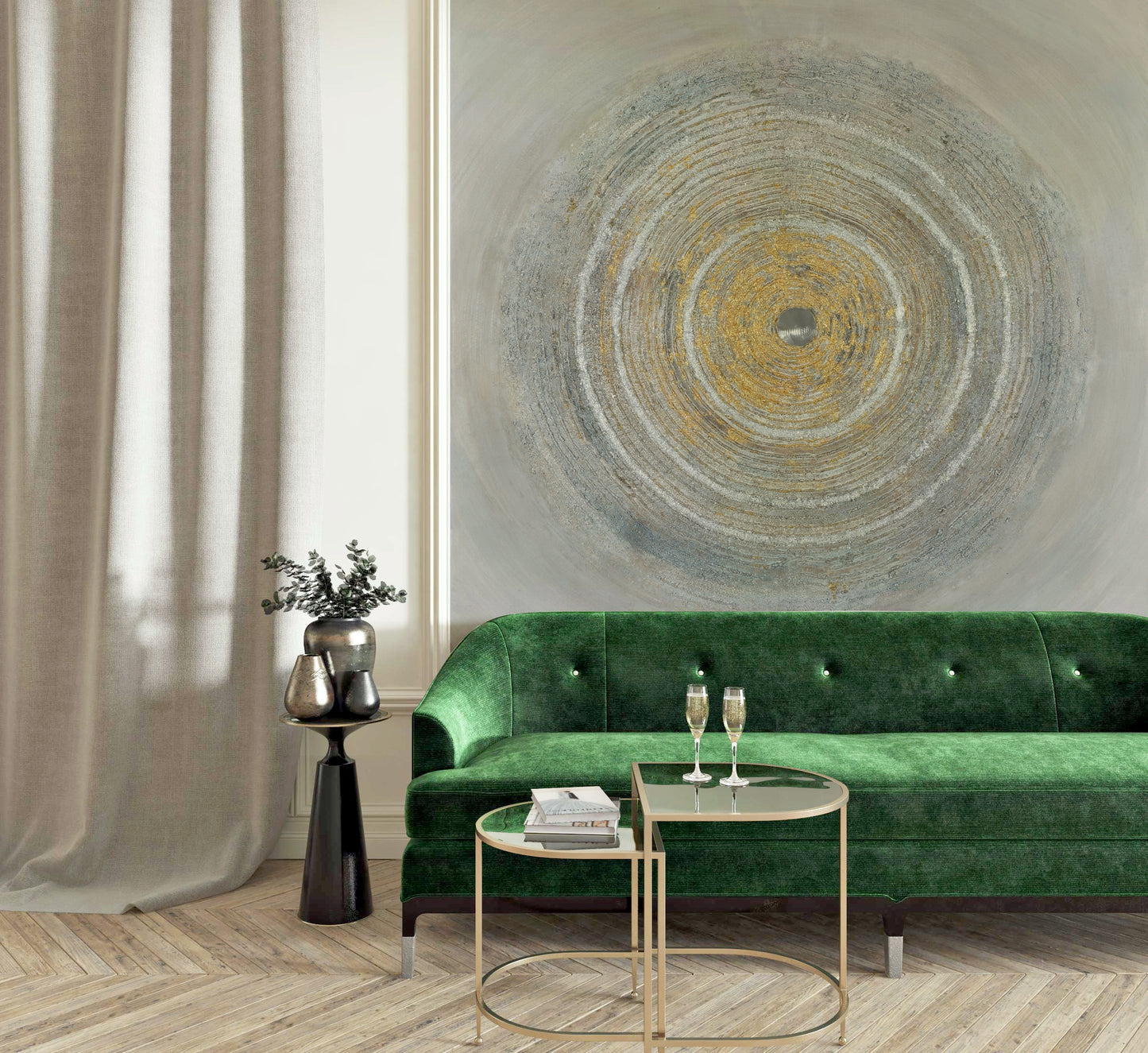 The image has a textured, painted look.