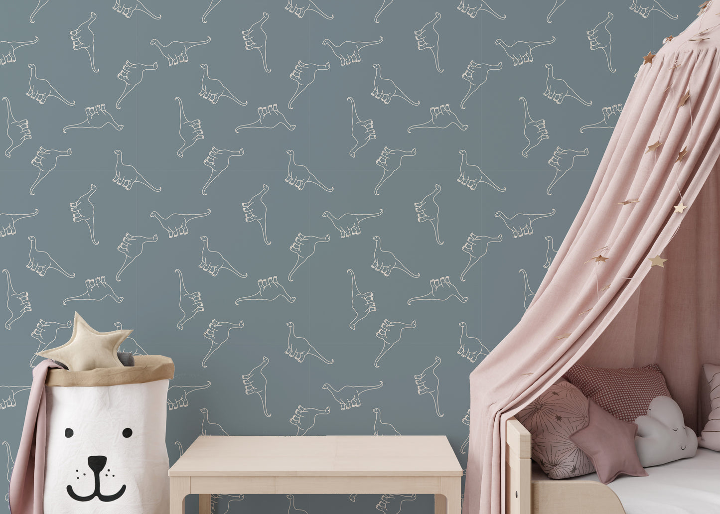 Unique dinosaur treasures wallpaper mural