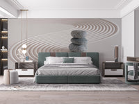 Peaceful Zen garden wallpaper for homes