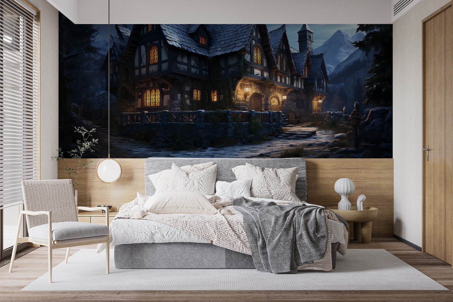 Haunted cottage design perfect for eerie interiors