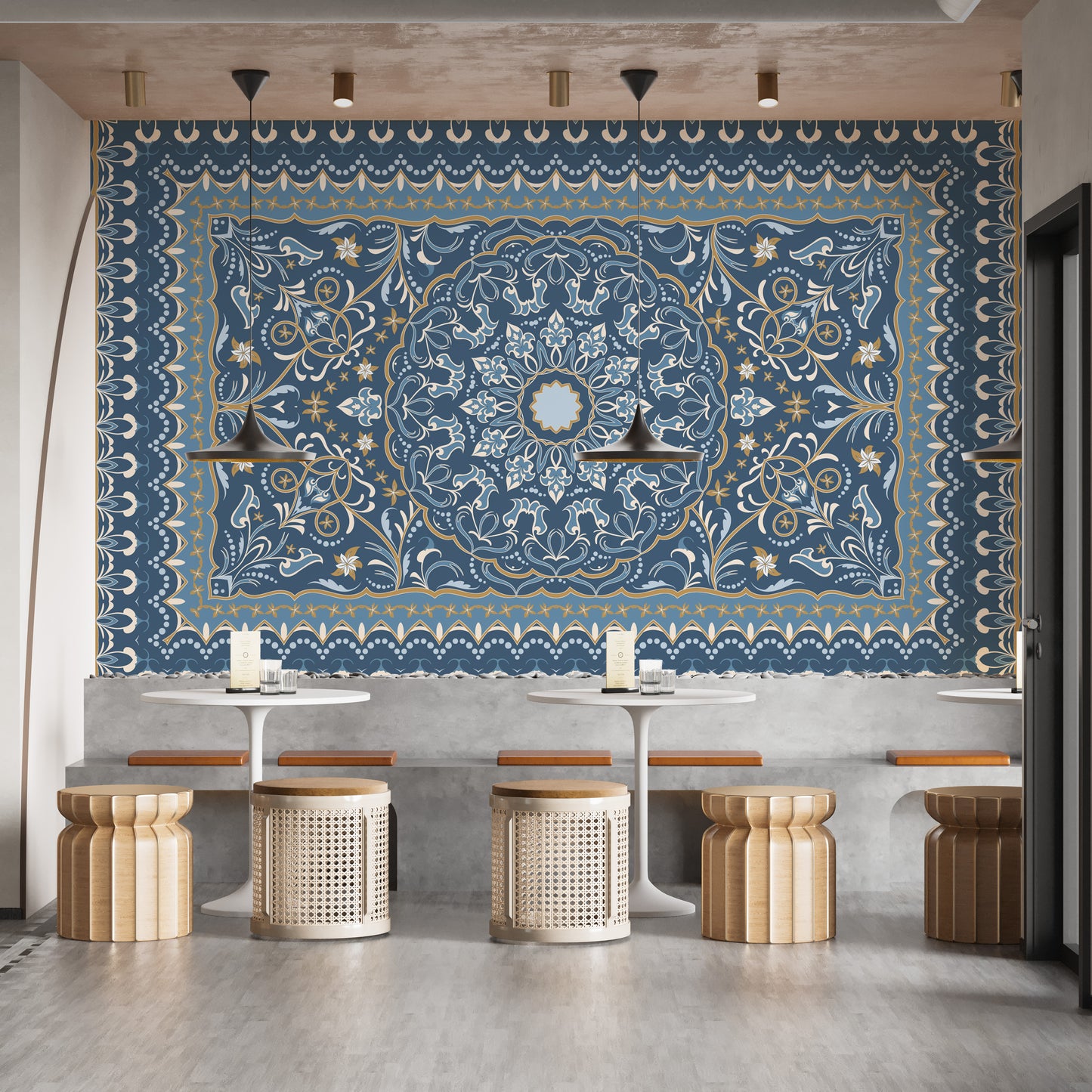 Persian Carpet Wallpaper Mural for Elegant Interiors