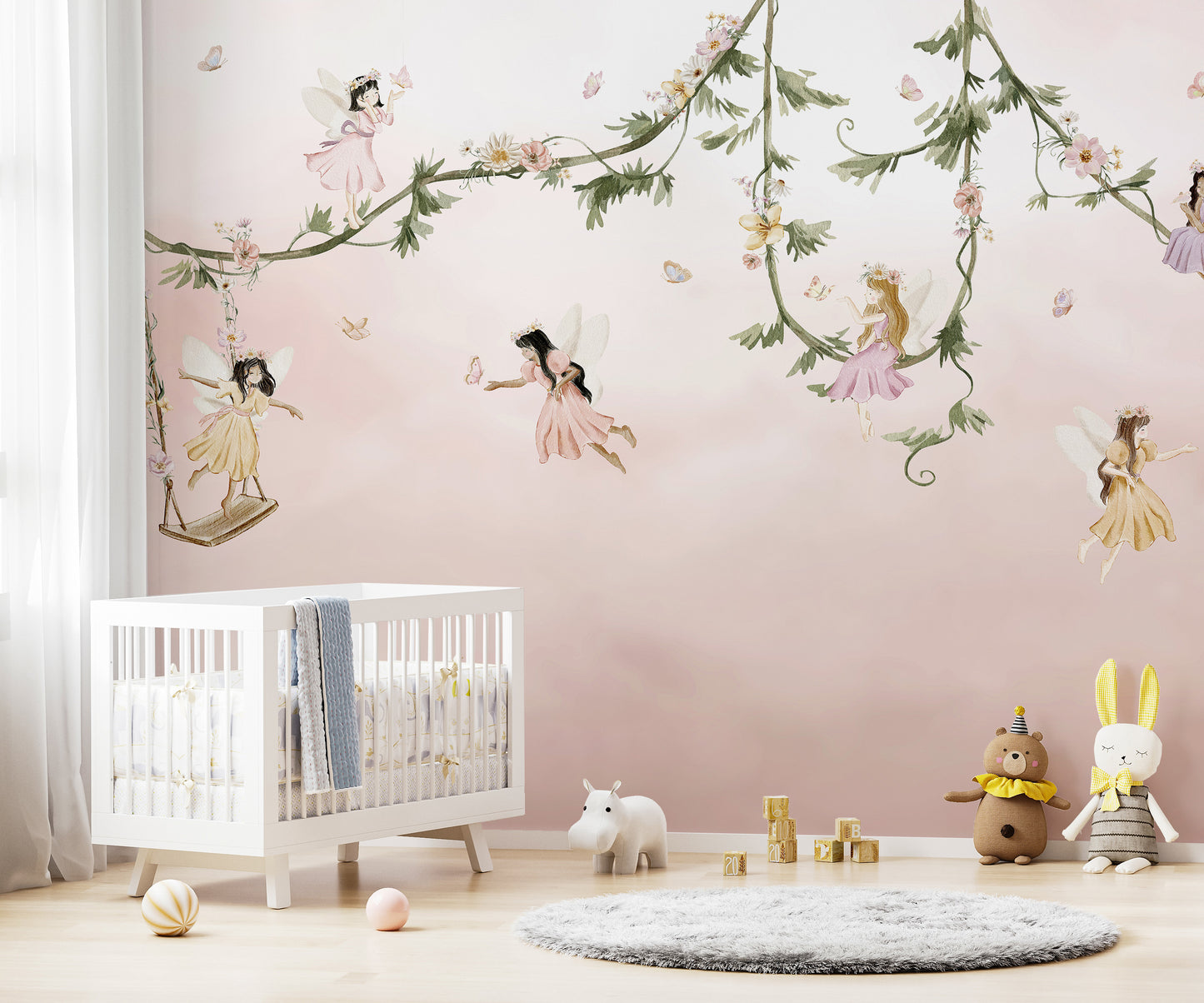Decorative wall art featuring a captivating dream flight motif