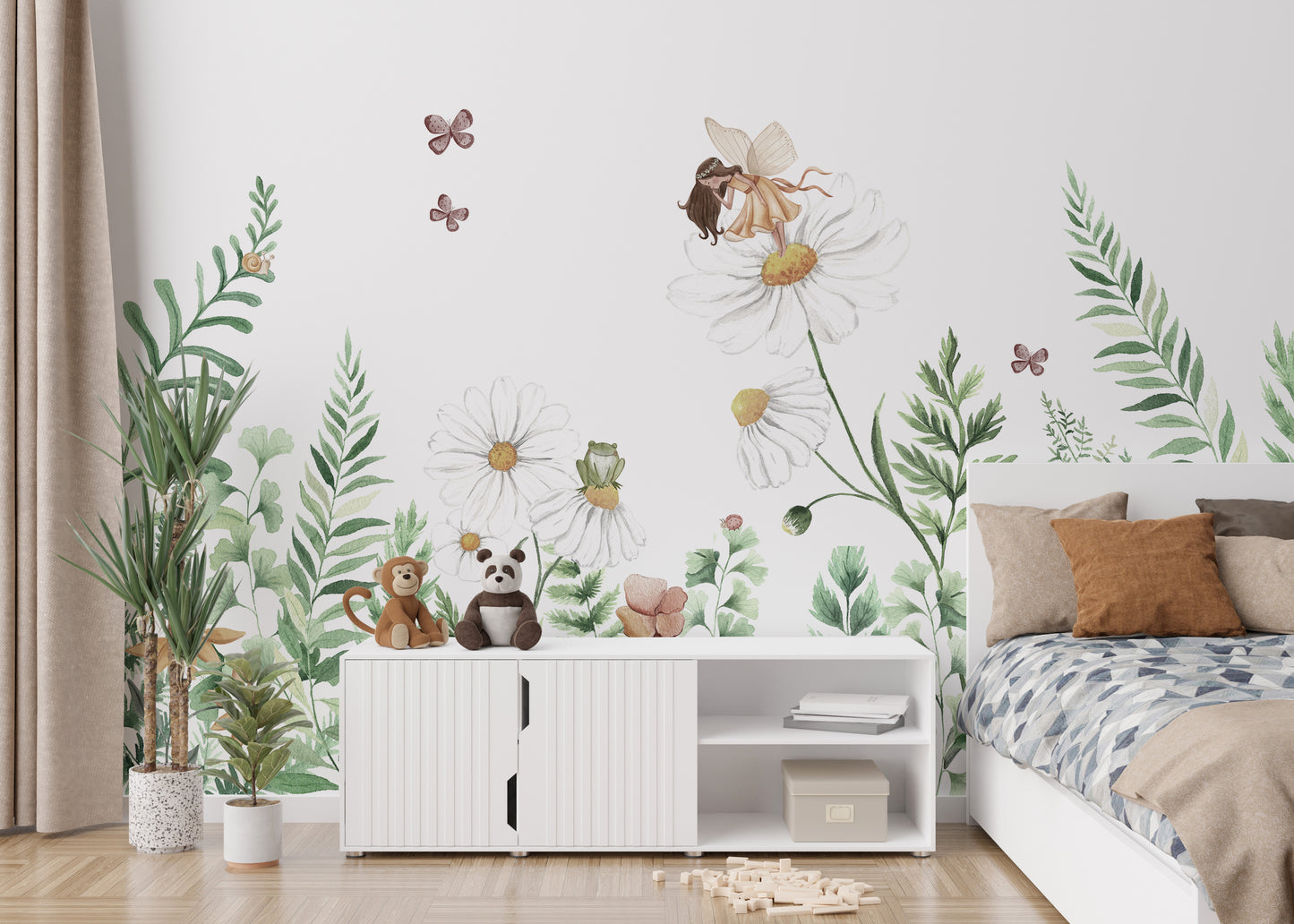 Fairy Garden Fantasy Wall Mural