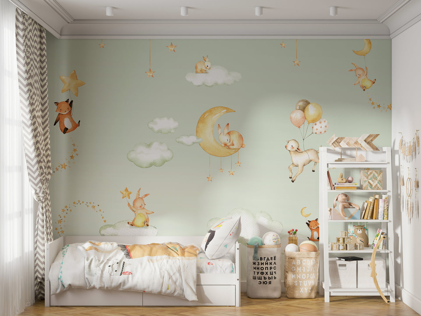 Green Sweet Dreams wallpaper, perfect for dreamers.