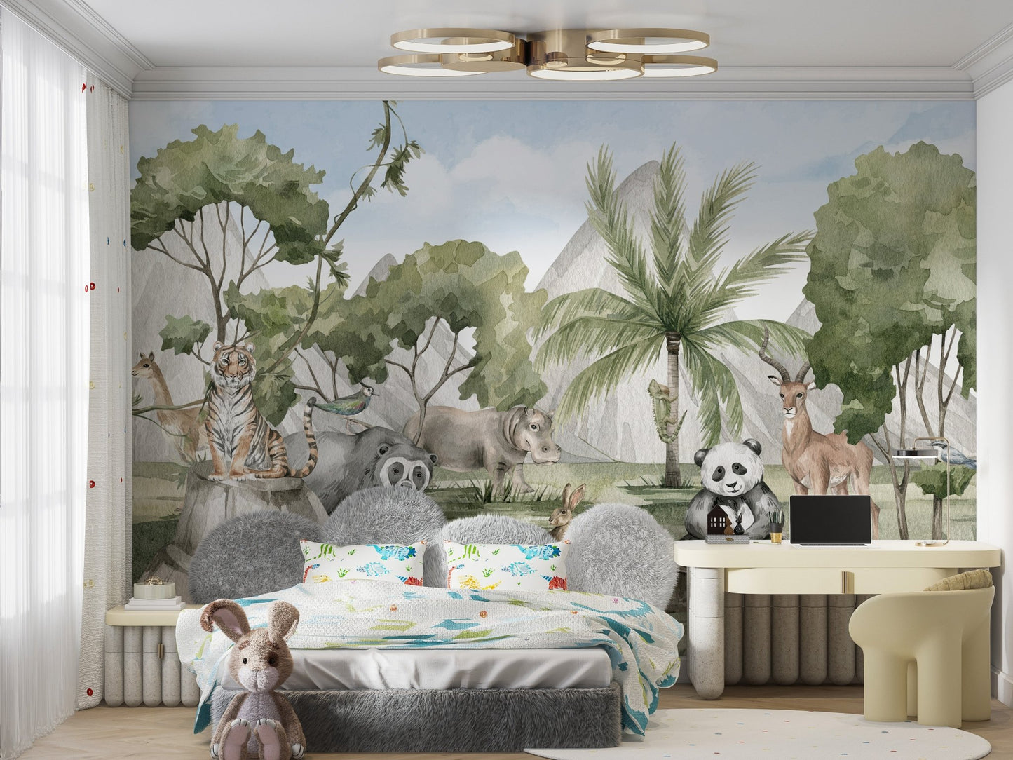 Animal Kingdom Wallpaper Mural - Wallanza