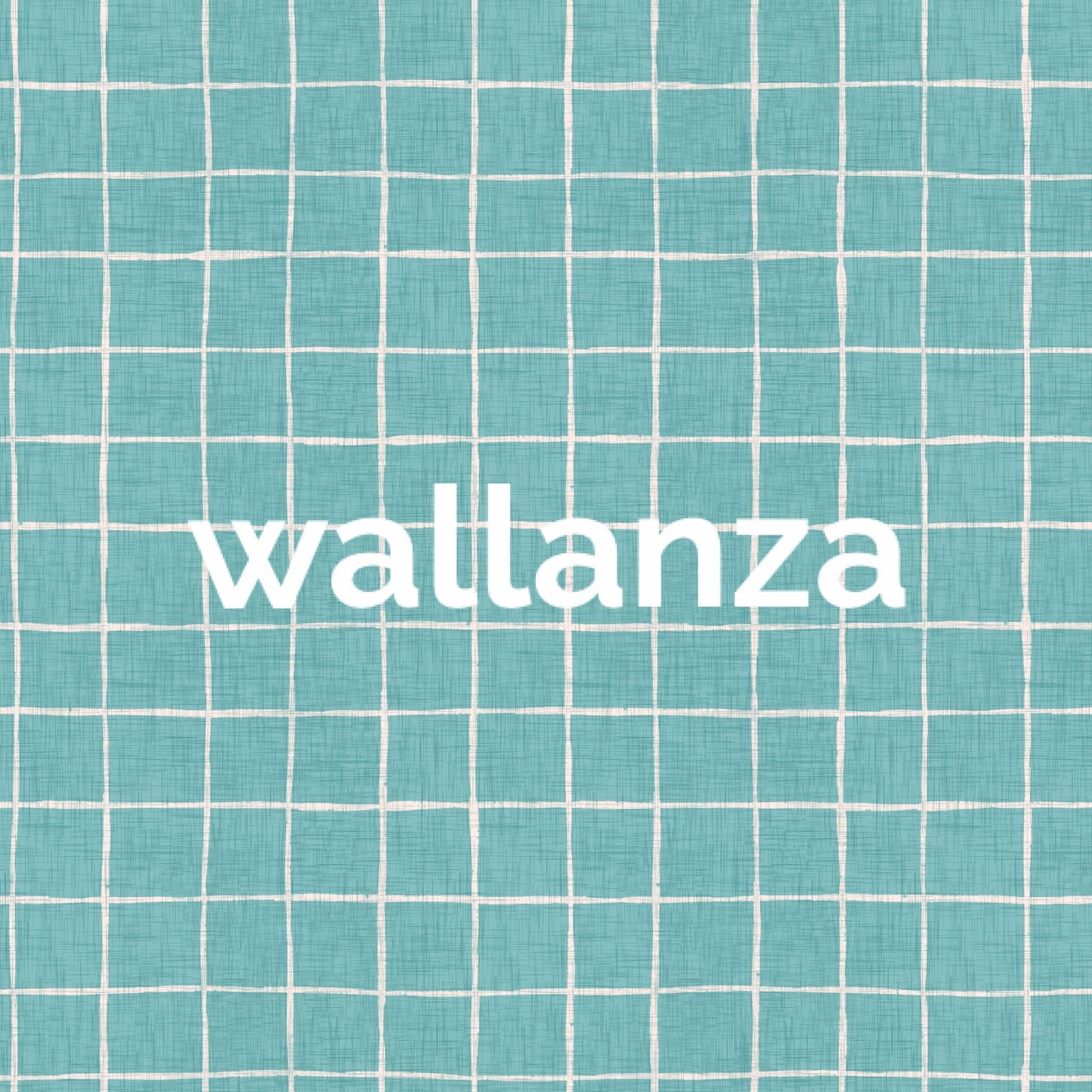 Sketch style aqua mesh in wallpaper murals
