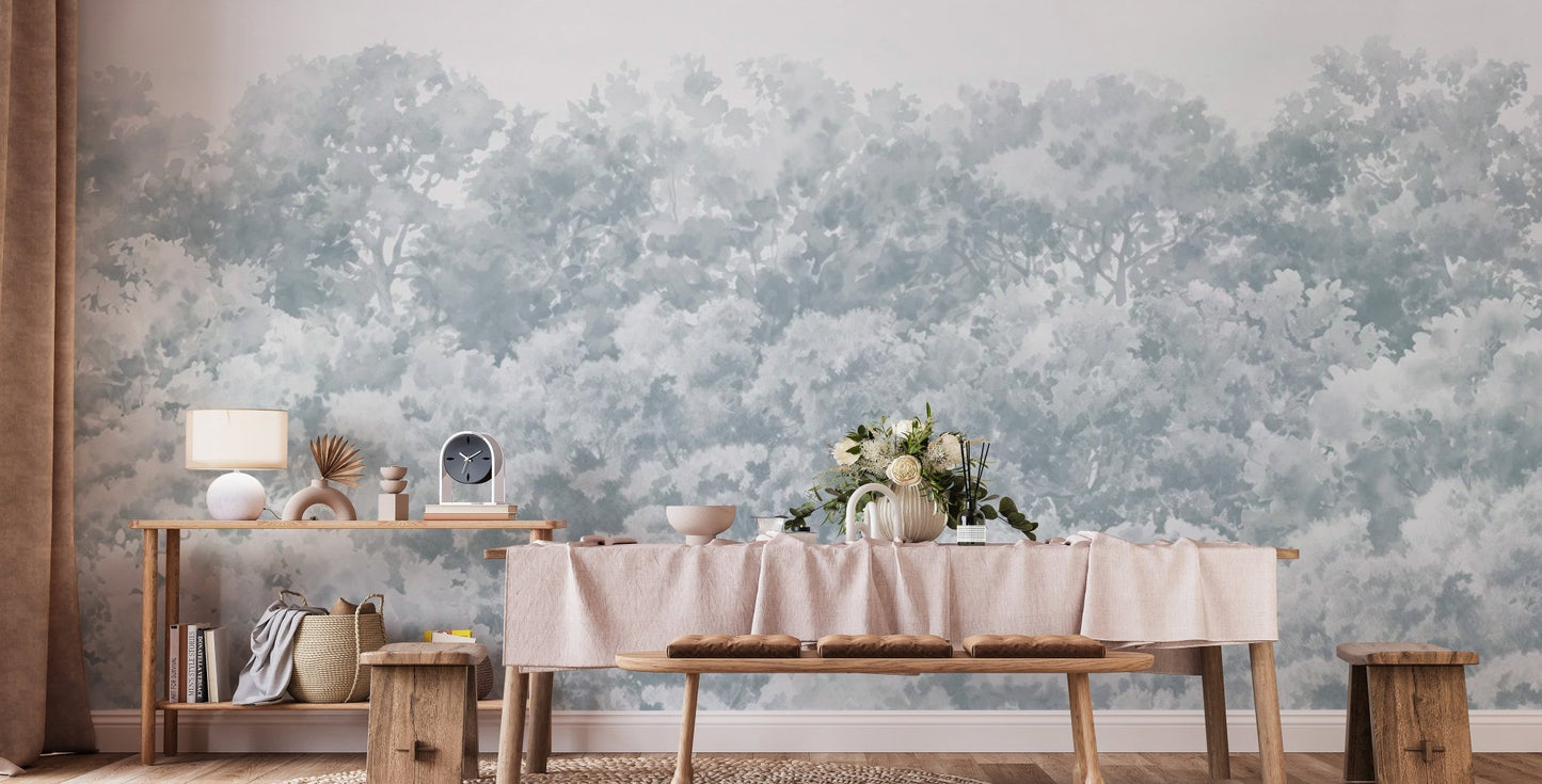 Blue Buttonwood Tree Wallpaper - Wallanza