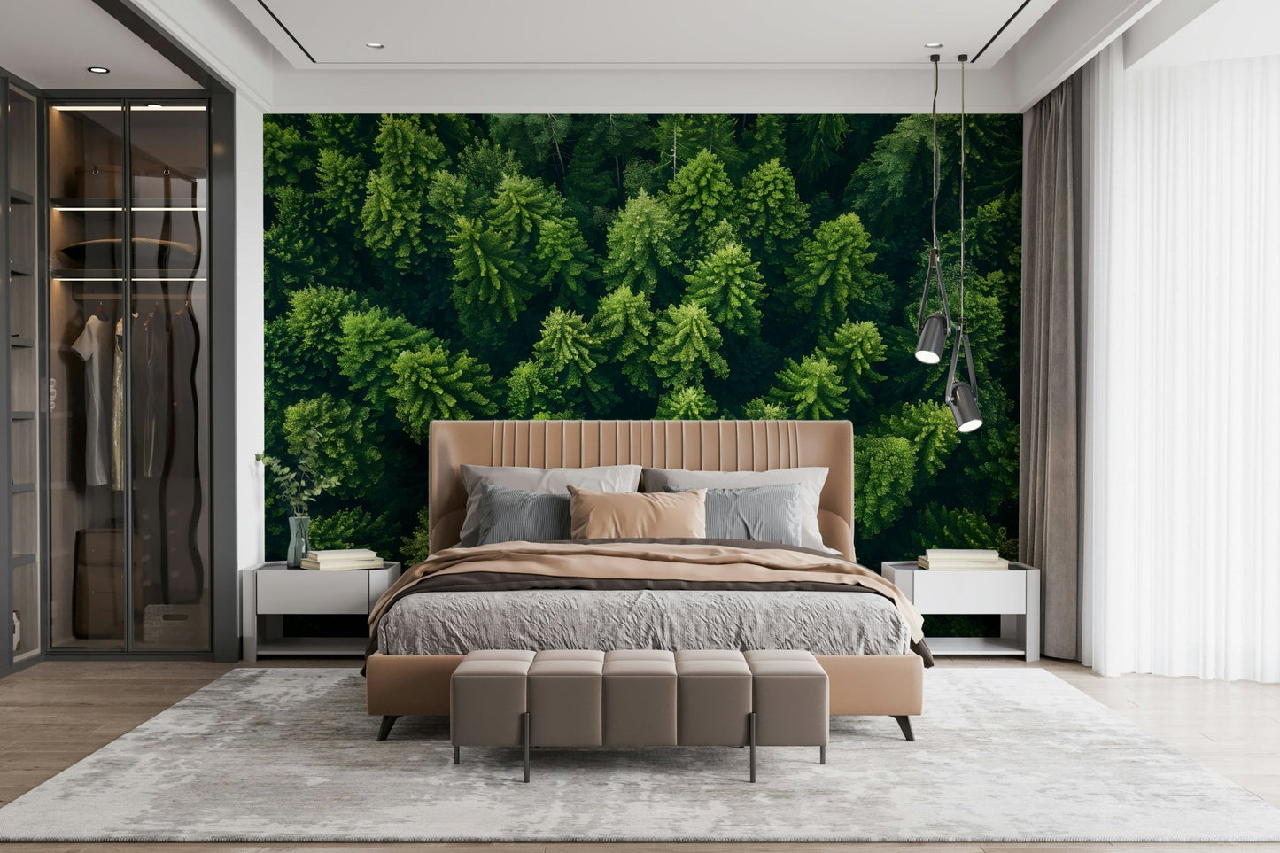 Forest Canopy Dream Wall Mural - Wallanza