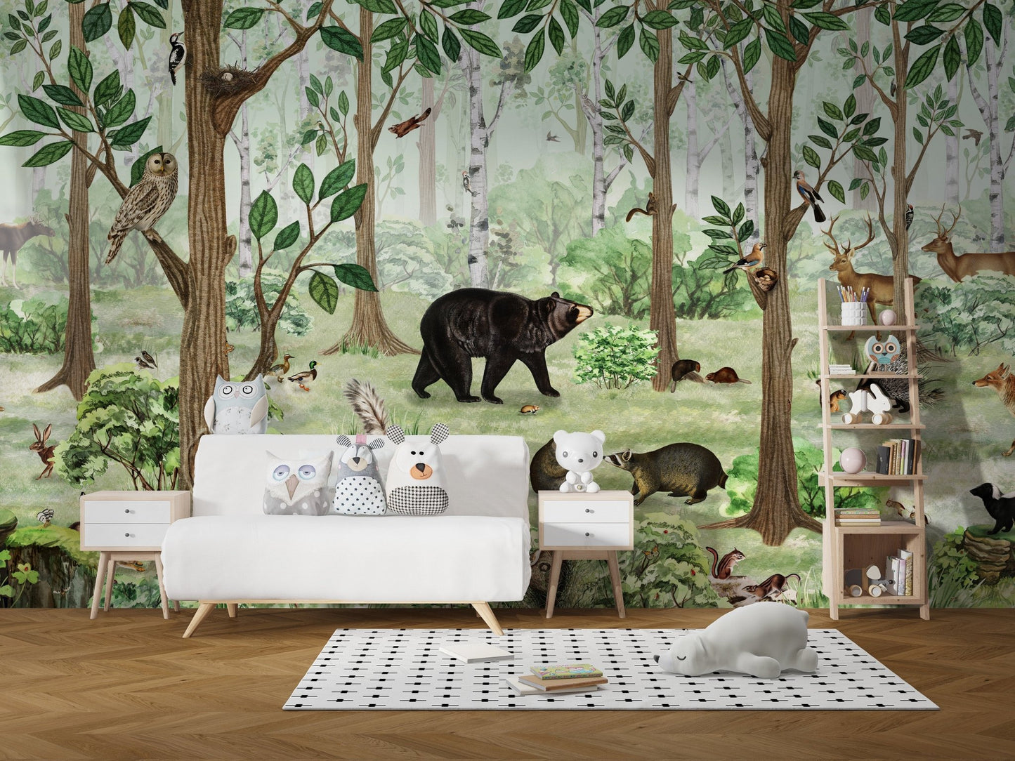 Forest Lookbook Wallpaper Murals - Wallanza