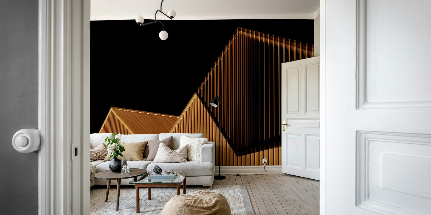Linear Ascent Wall Mural - Wallanza