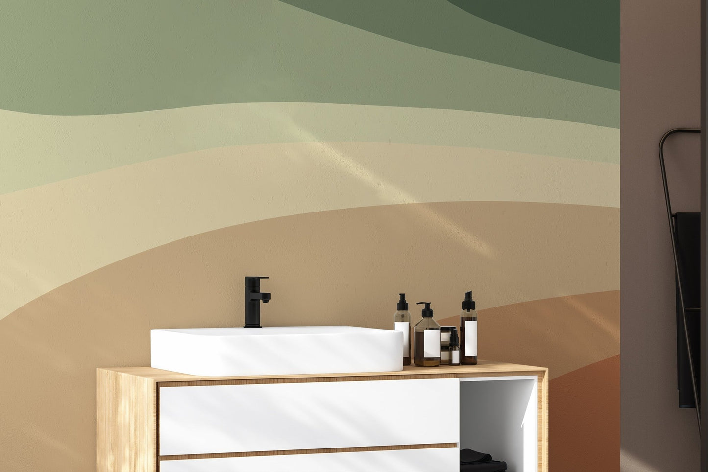 Modern Abstract Wall Mural - Wallanza