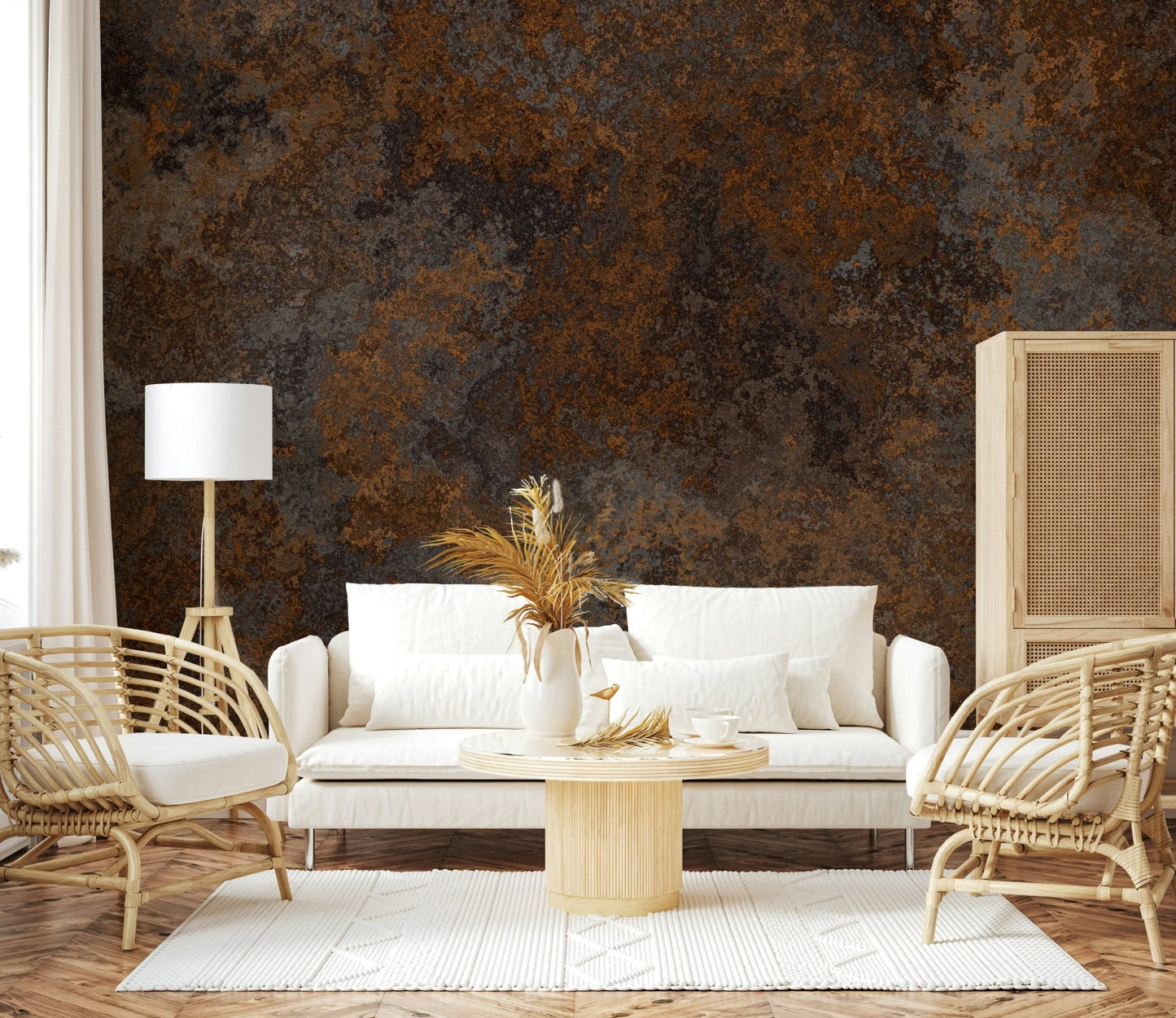 Oxidation Echoes Wall Mural - Wallanza