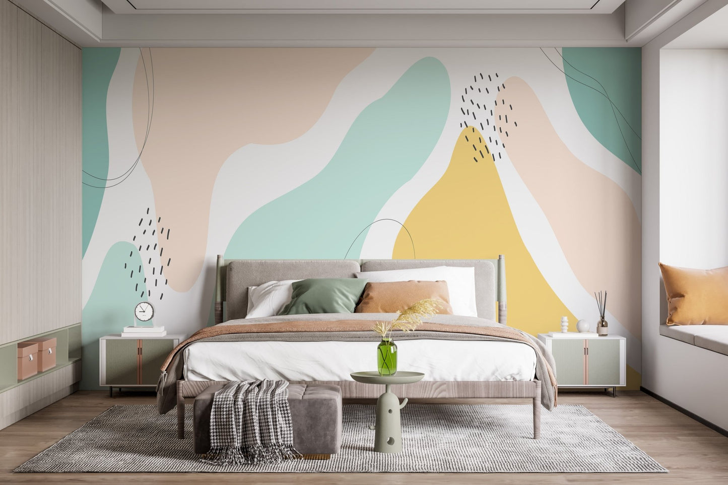 Pastel Harmony Wallpaper Murals - Wallanza