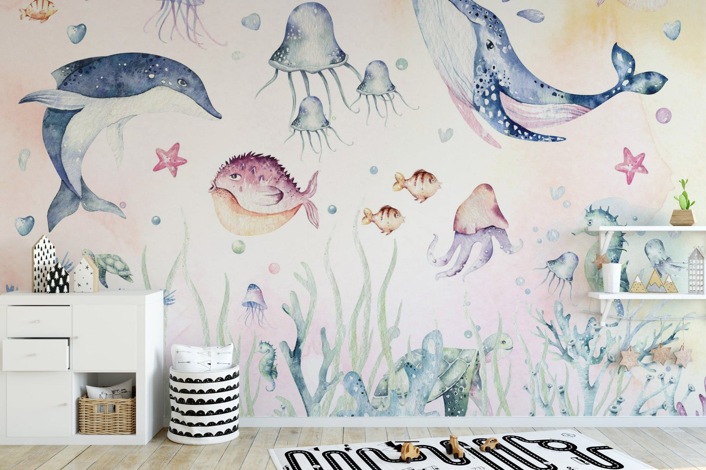 Sea Fantasy Wallpaper Mural - Wallanza