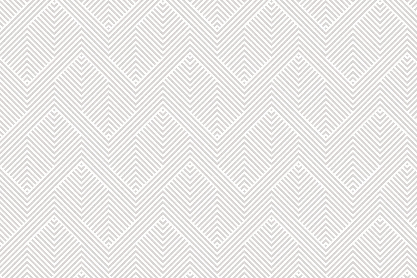 Simple abstract geometry design white and gray wallpaper with linear chevron patterns.
