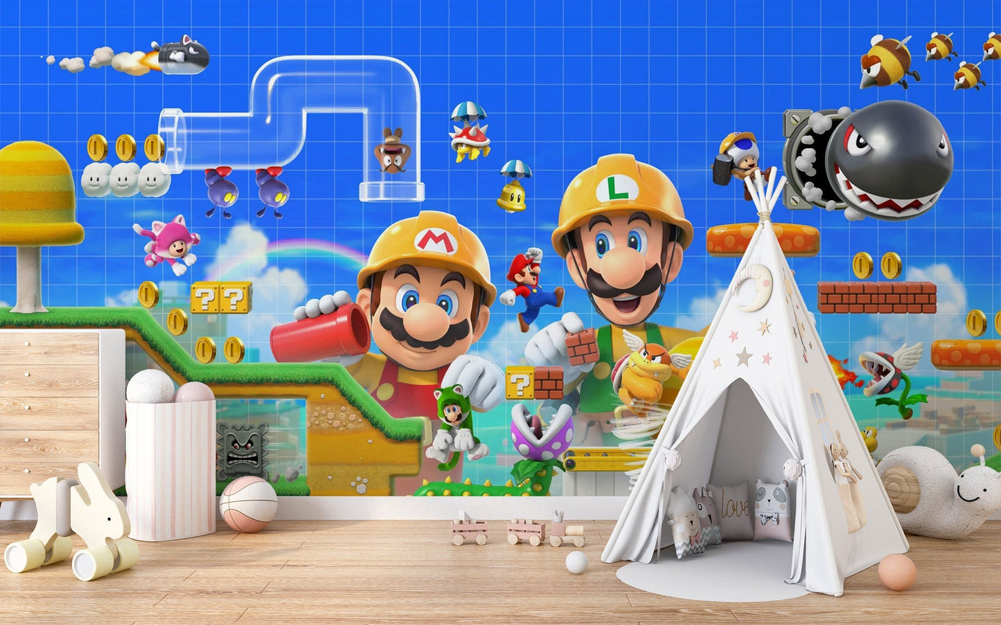 Super Mario 3D Wallpaper - Wallanza