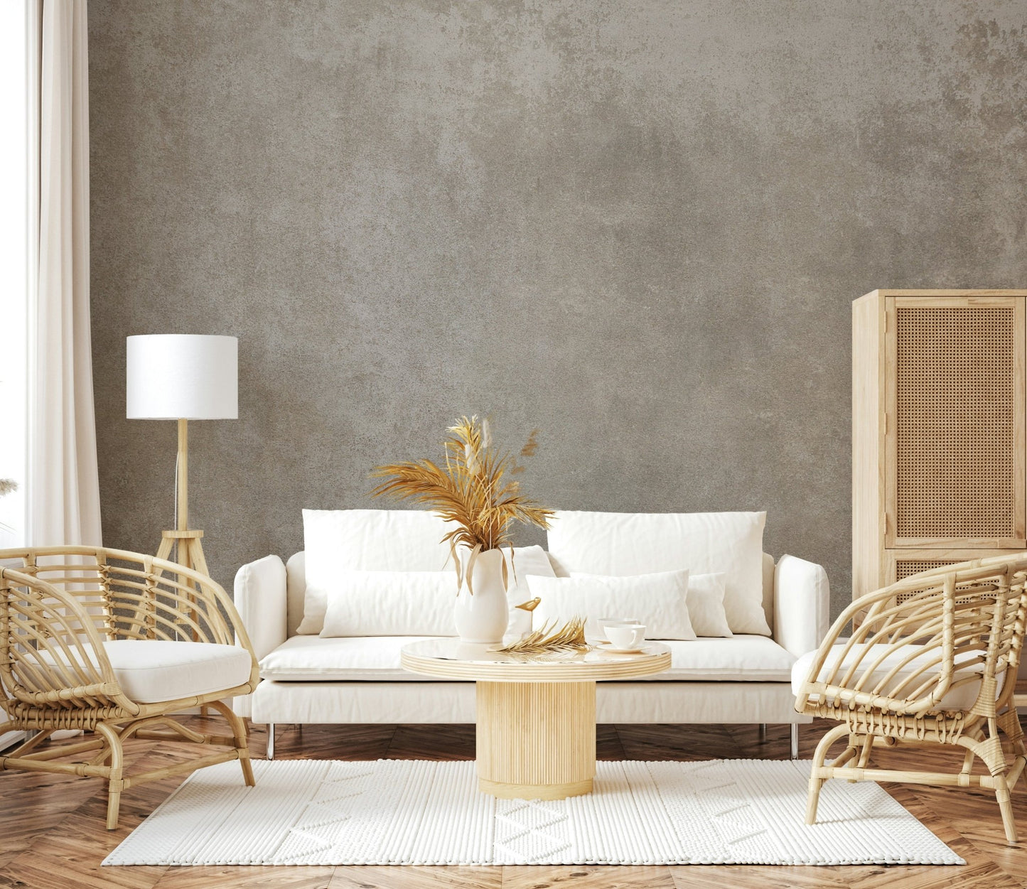 Vintage Plaster Wall Mural - Wallanza