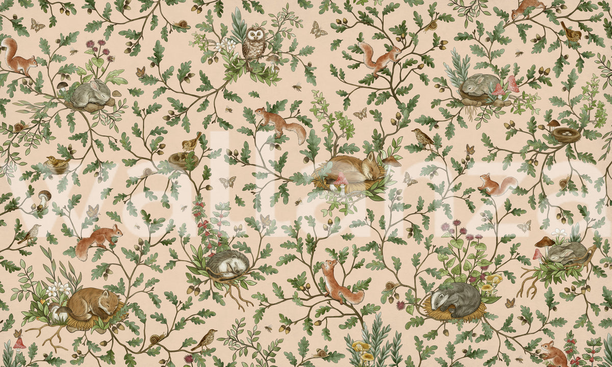 Oak Haven Wall Mural