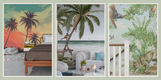 Tropical Wallpaper Inspiration to Transform Your Space in 2025