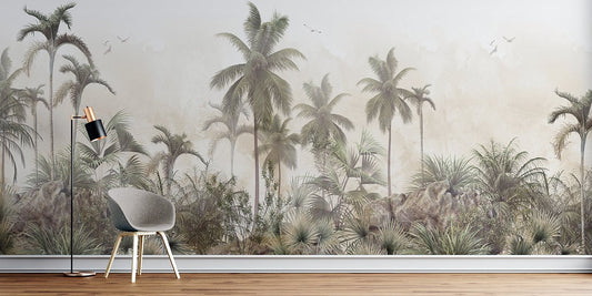 Beautiful Forest mural Wallpaper with Experience Serenity - Wallanza
