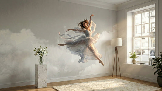 color of the year 2026 cloud dancer wallpaper