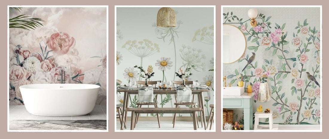 Flower Wallpaper Ideas to Refresh Your Walls with Natural Elegance - Wallanza