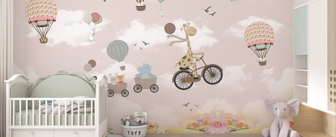 Great Removable Wallpaper Designs for Kids Room Mural Wallpaper - Wallanza