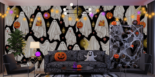 Halloween wallpaper: Celebrate holidays with spine-chilling wallcoverings - Wallanza