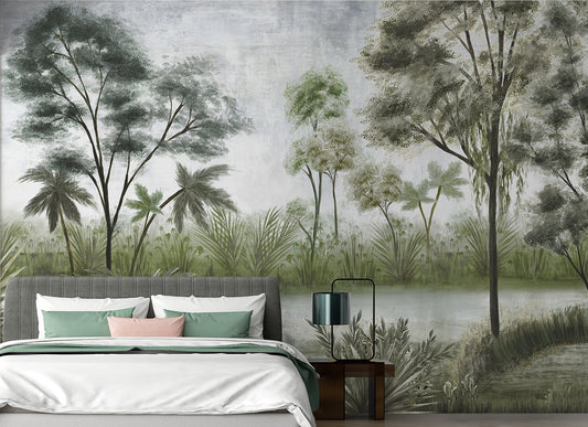 beach wall murals