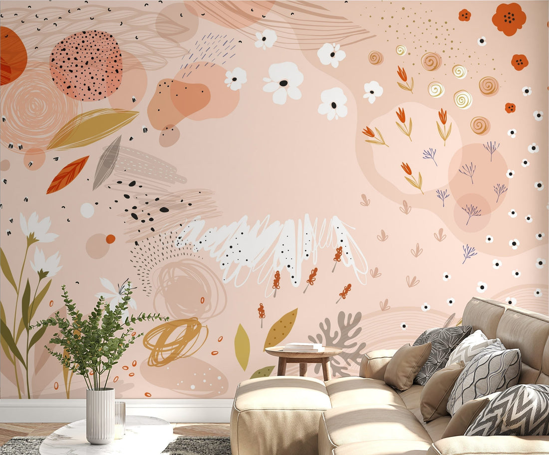 Modern Abstract Wallpaper for a Contemporary Look - Wallanza